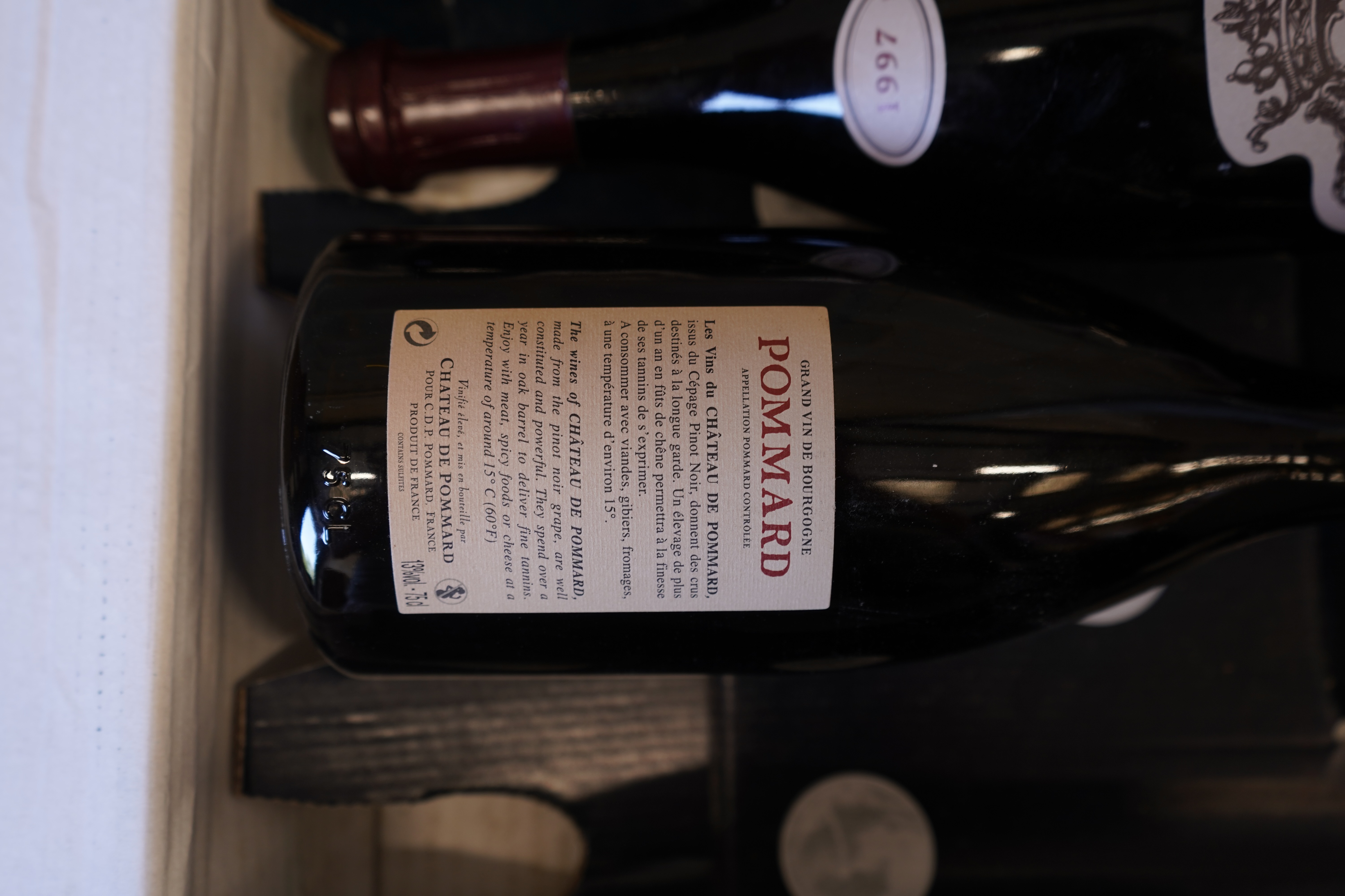Château de Pommard, Grand Vin du Chateau de Pommard, Famille Giraud, 1997